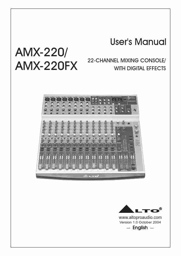 Humminbird Music Mixer AMX-220FX-page_pdf